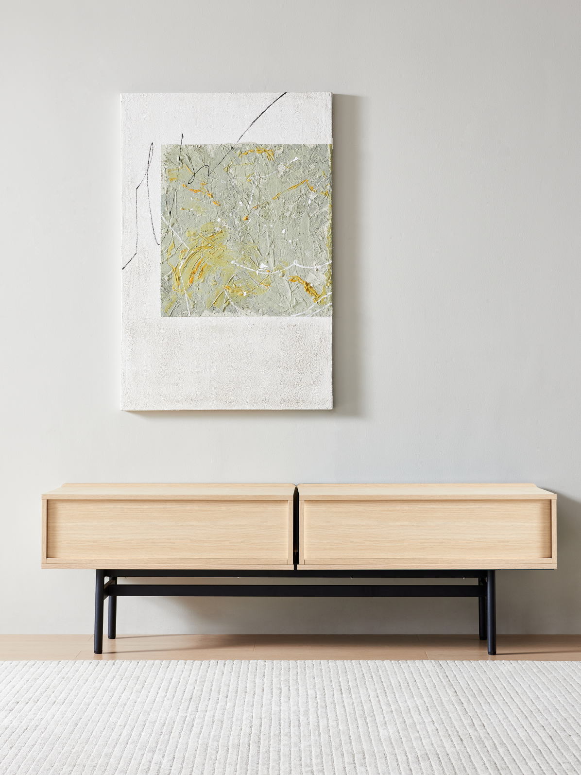 DuoFlat - Sideboard Storage unit - Oak