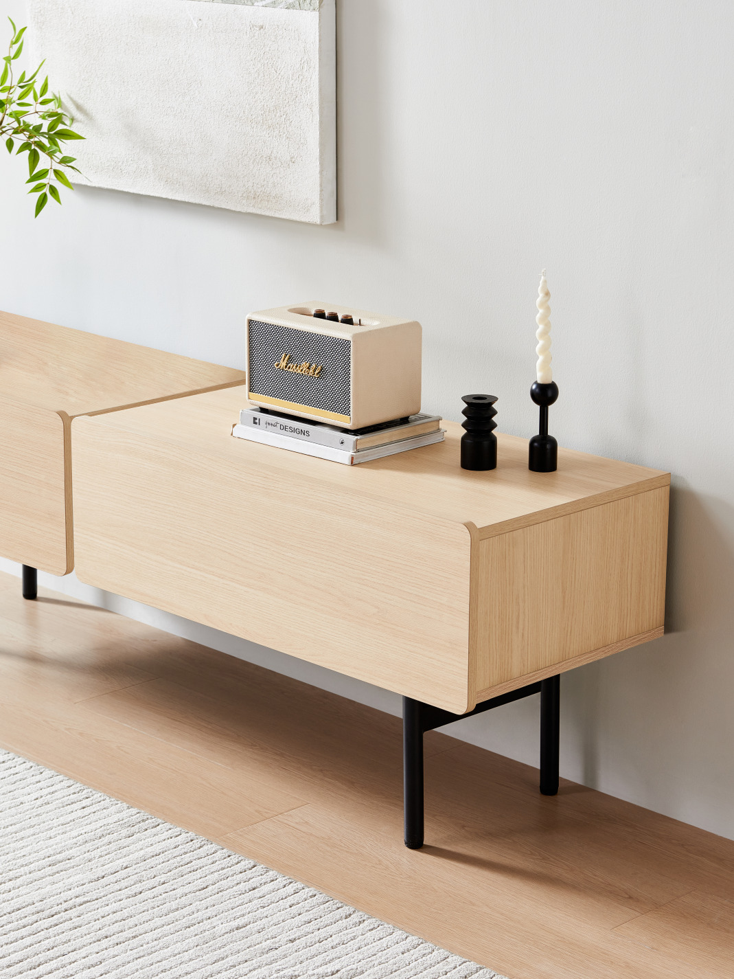 DuoFlat - Sideboard Storage unit - Oak