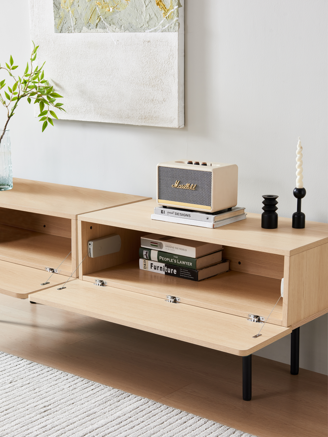 DuoFlat - Sideboard Storage unit - Oak