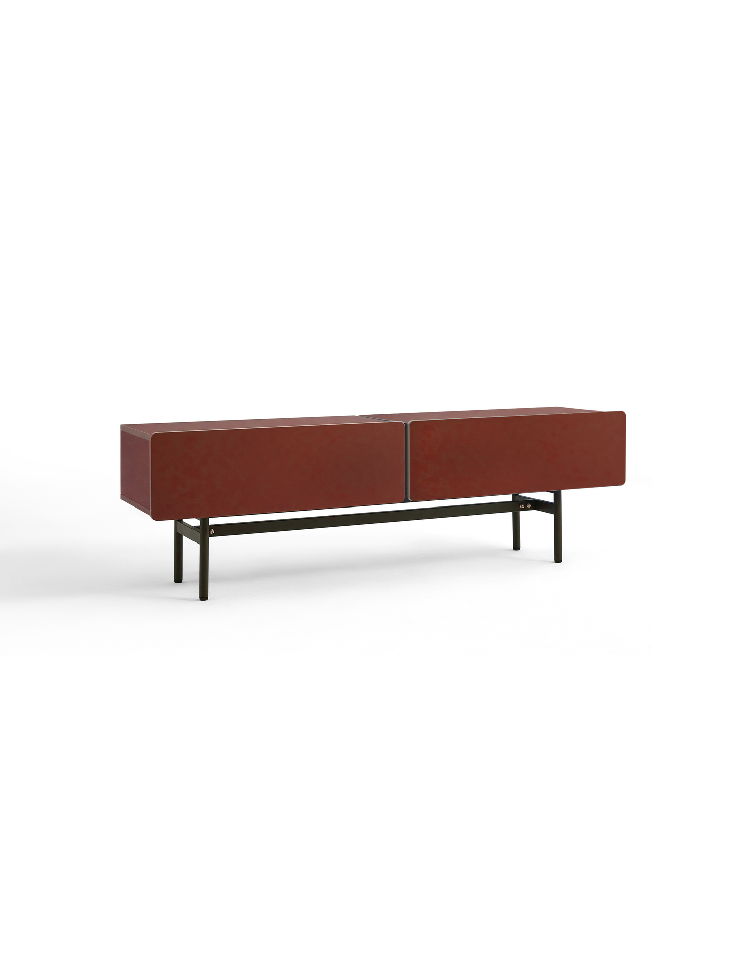 DuoFlat - Sideboard Storage unit - Wine Red