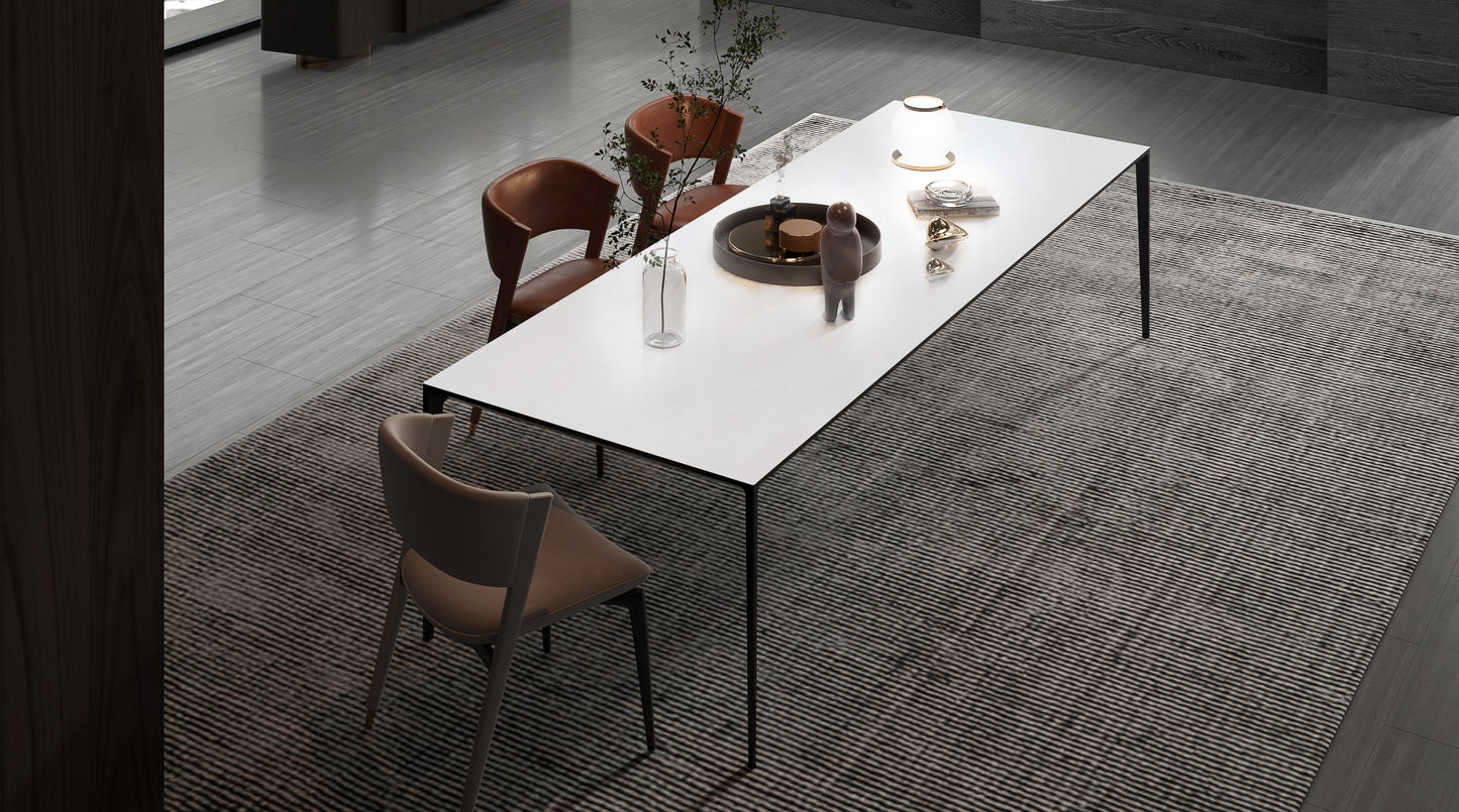 Concept S - Minimalist Porcelain Dining Table