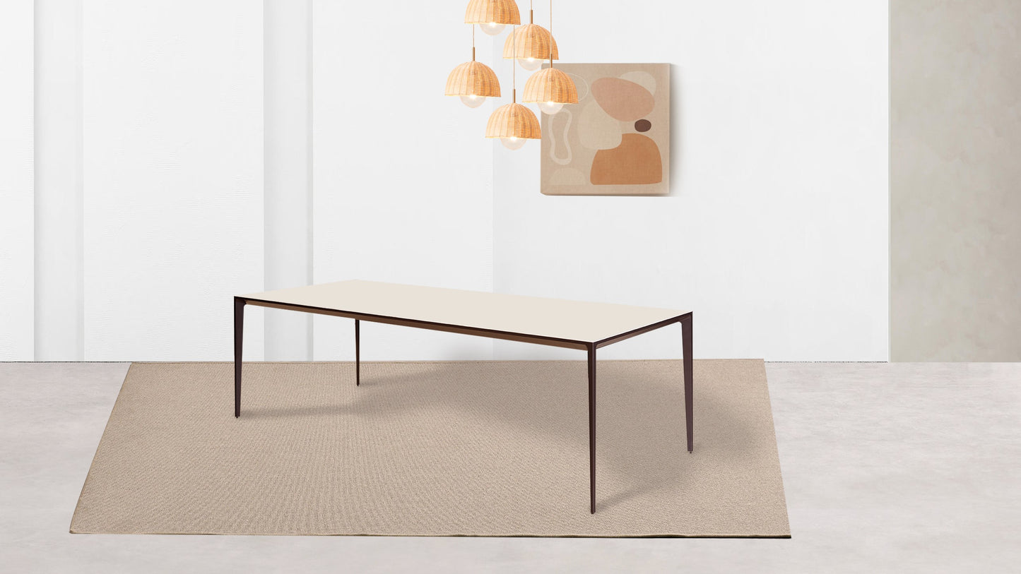 Concept S - Minimalist Porcelain Dining Table