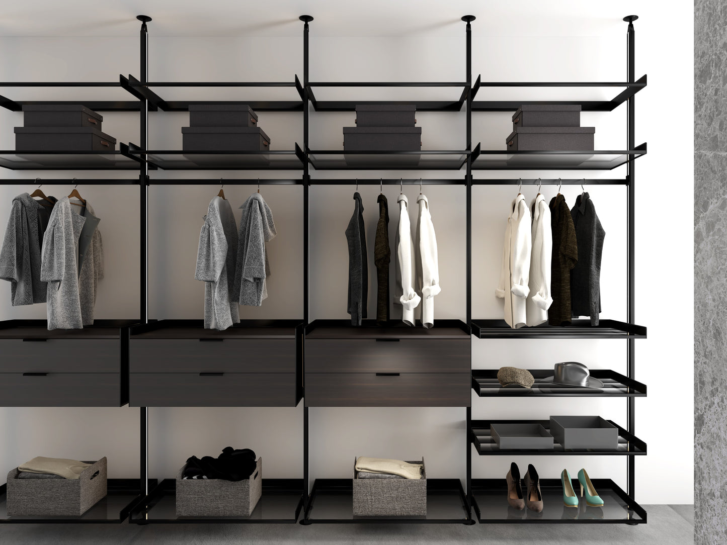 Garnett - Minimalist Wall Storage Solution