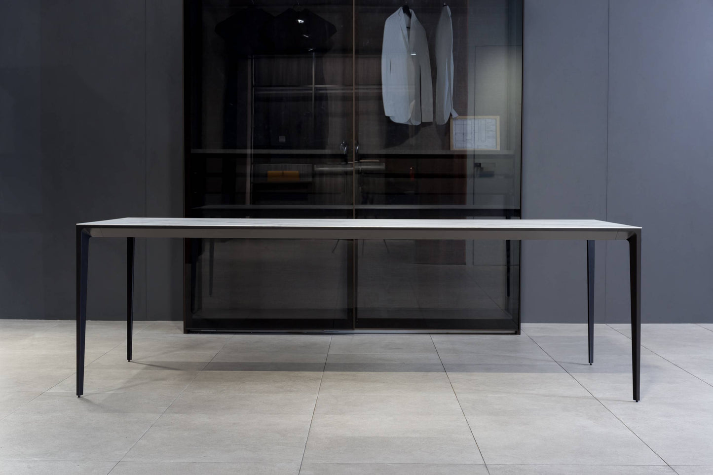 Concept S - Minimalist Porcelain Dining Table