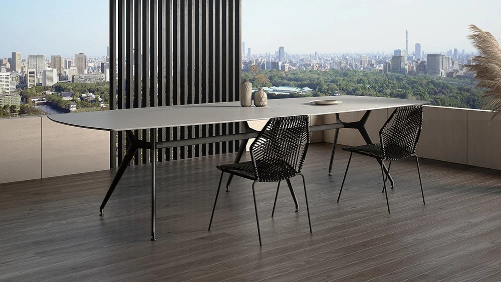 Concept X - Minimalist Porcelain Dining Table