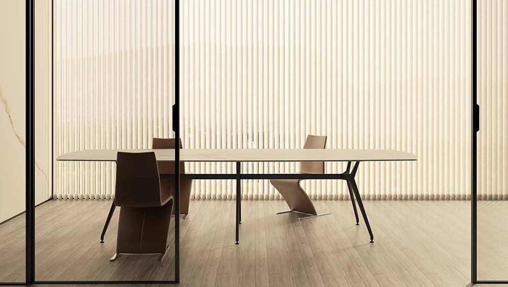 Concept X - Minimalist Porcelain Dining Table