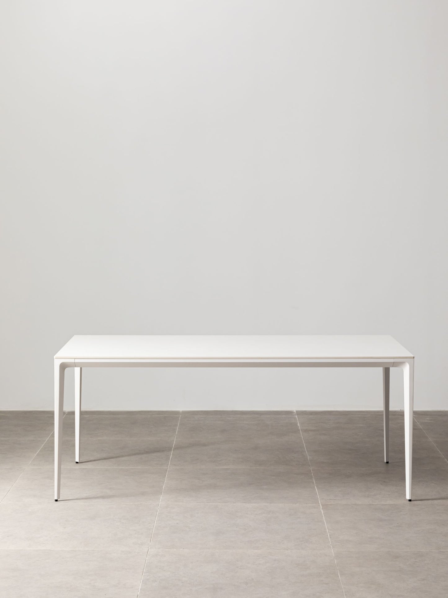 Innovation S - Minimalist Premium Porcelain Dining Table - White