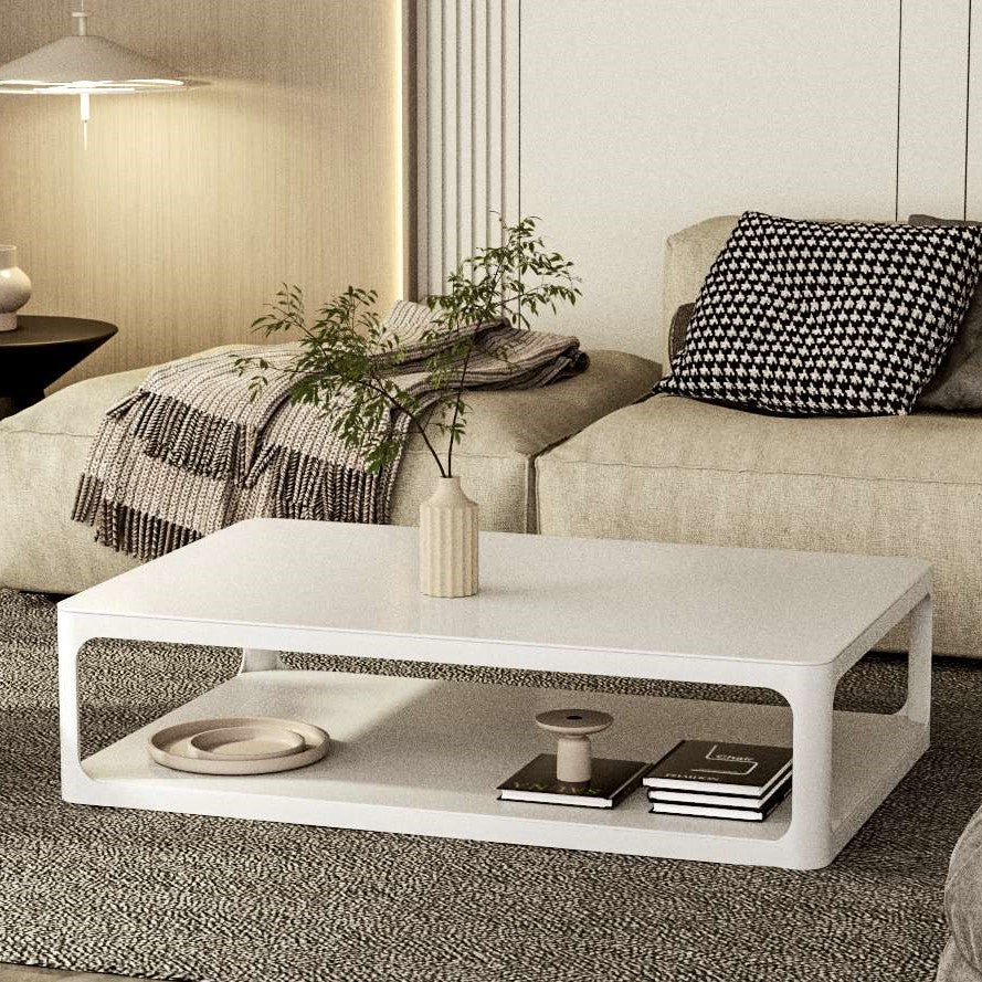 Innovation T - Minimalist Premium Porcelain Coffee table - Extend